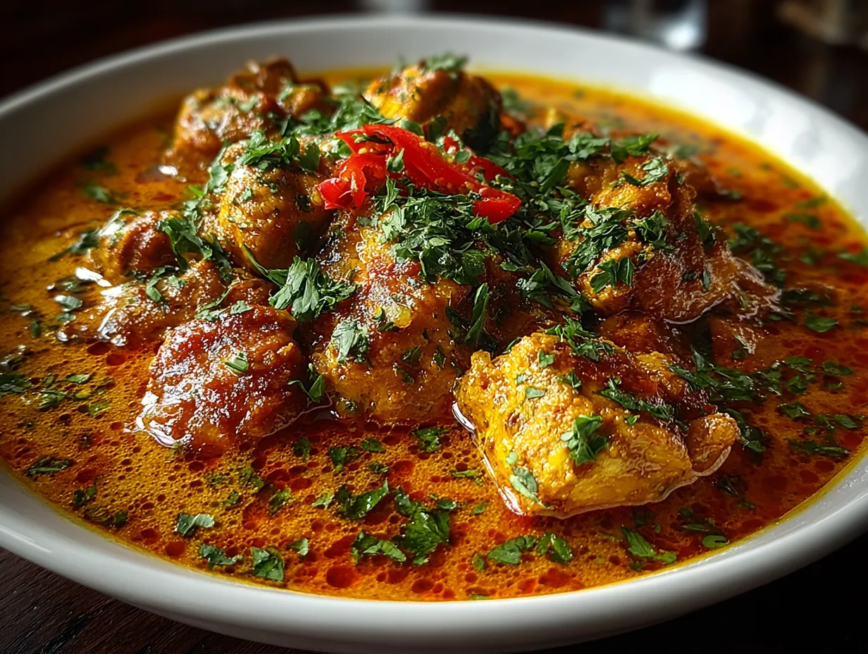 Authentic Chicken Masala Curry