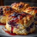 blueberry scones