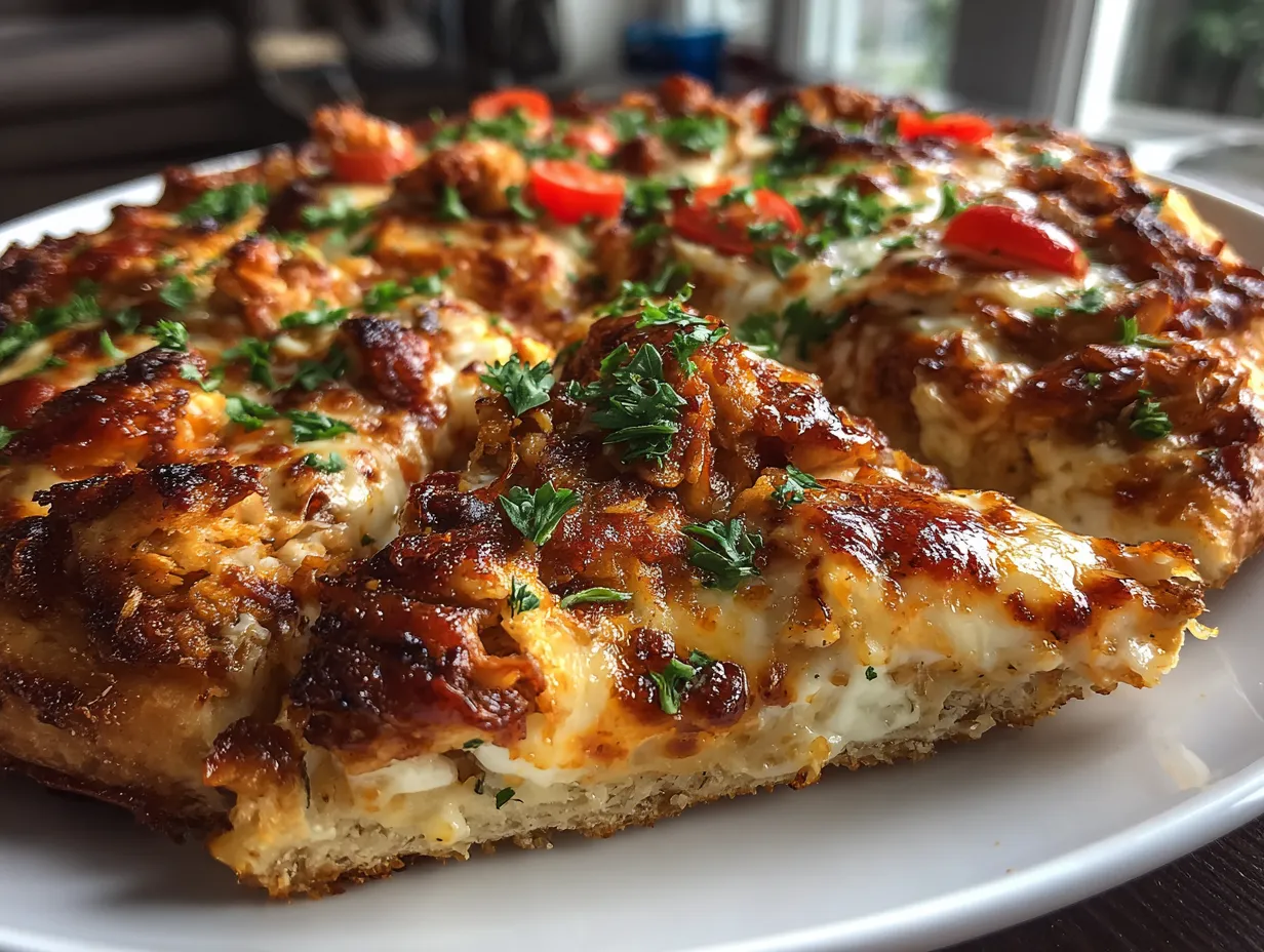 Chicken Crust Pizza