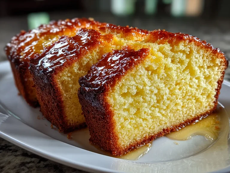 Classic Vanilla Bean Pound Loaf Cake
