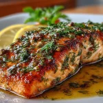 Lemon Dill Baked Trout Fillet