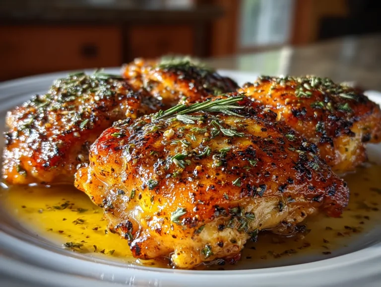 Lemon Pepper Chicken Thighs